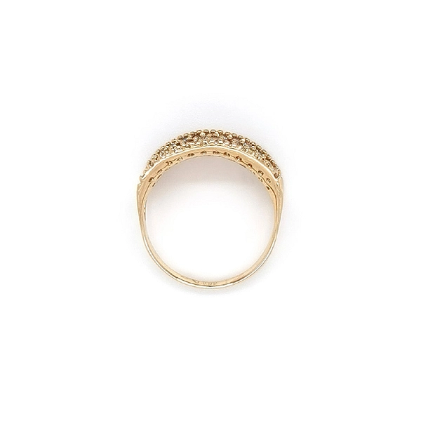 Nhẫn vàng đính đá zircon
