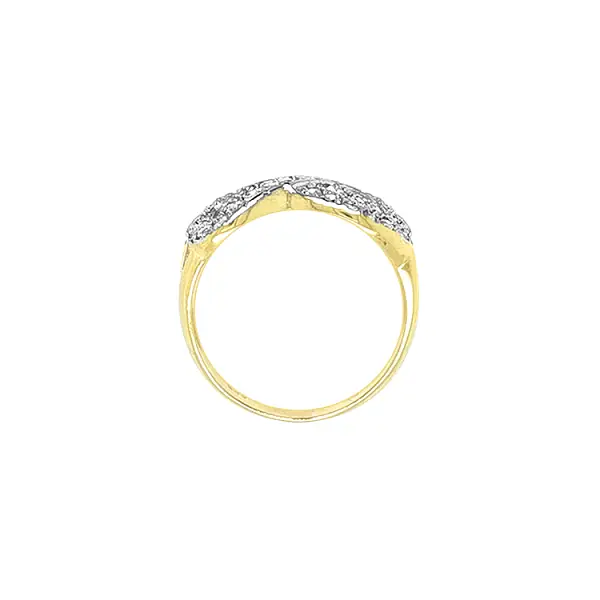 Nhẫn vàng đính đá zircon