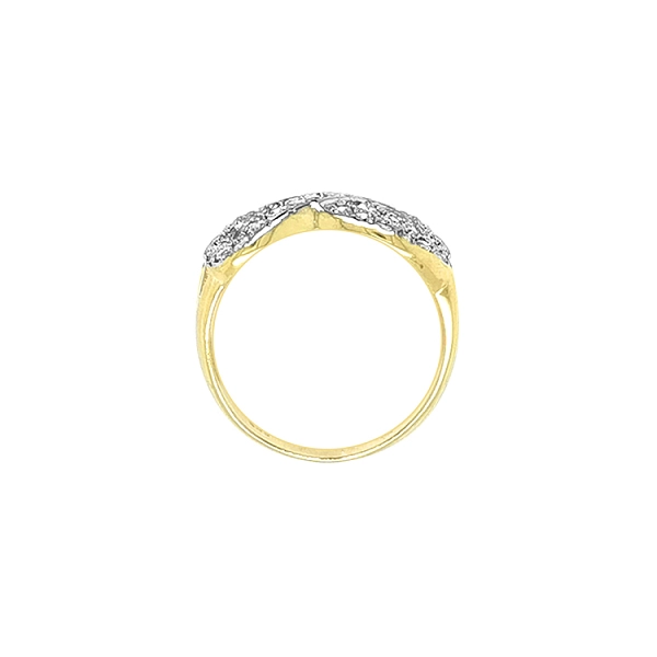 Nhẫn vàng đính đá zircon