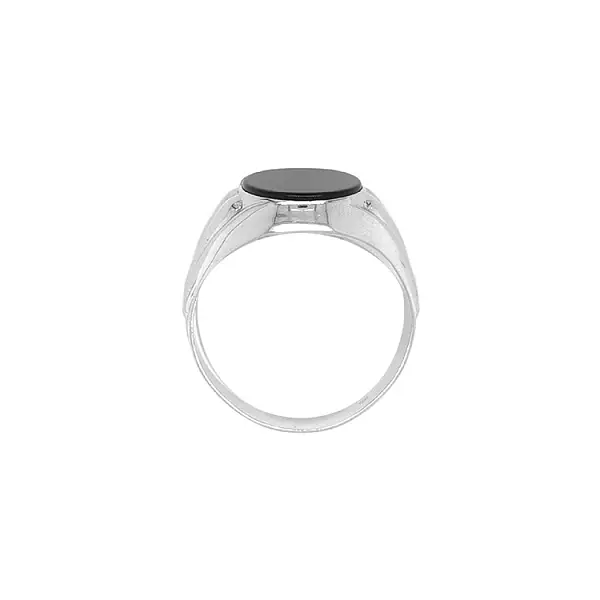 Nhẫn vàng đính đá onyx