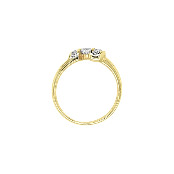 Nhẫn vàng đính đá zircon