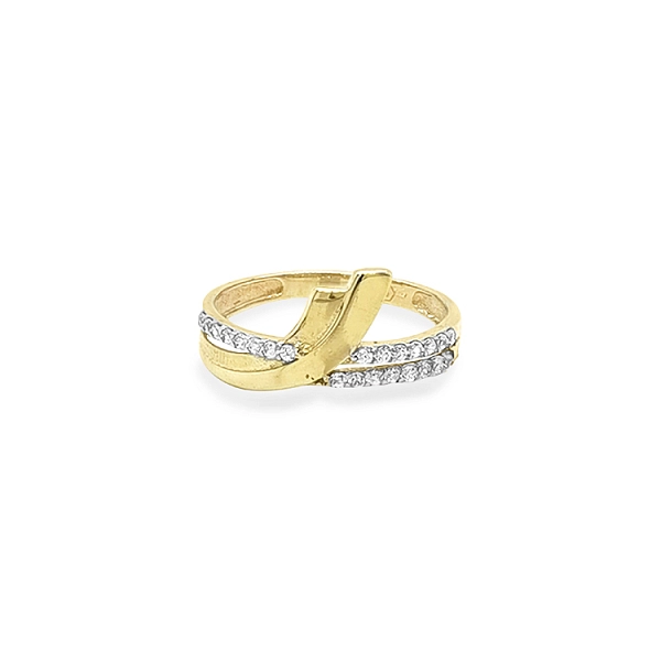 Nhẫn vàng đính đá zircon