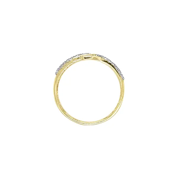 Nhẫn vàng đính đá zircon