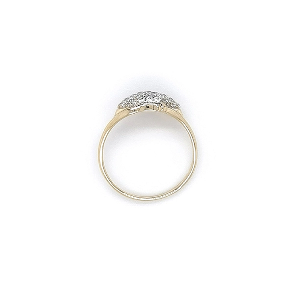 Nhẫn vàng đính đá zircon