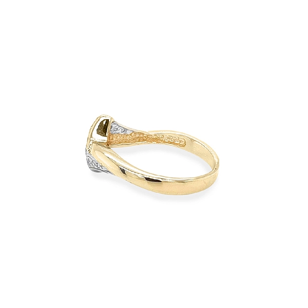 Nhẫn vàng đính đá zircon