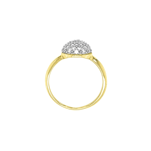 Nhẫn vàng đính đá zircon