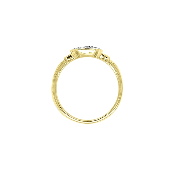 Nhẫn vàng đính đá zircon