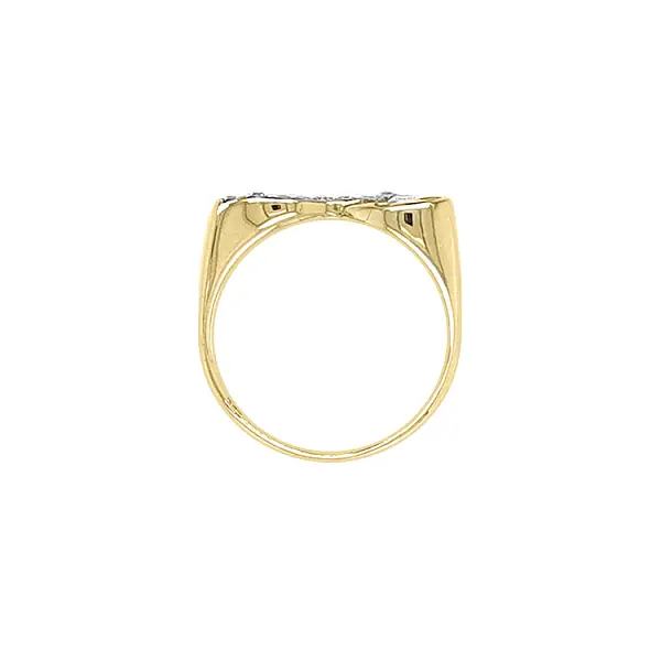 Nhẫn vàng đính đá zircon