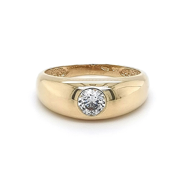 Nhẫn vàng đính đá zircon