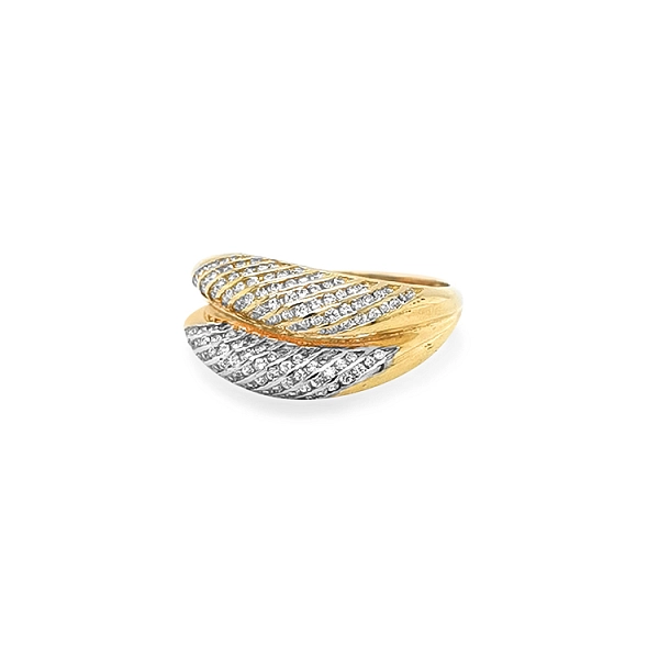 Nhẫn vàng đính đá zircon