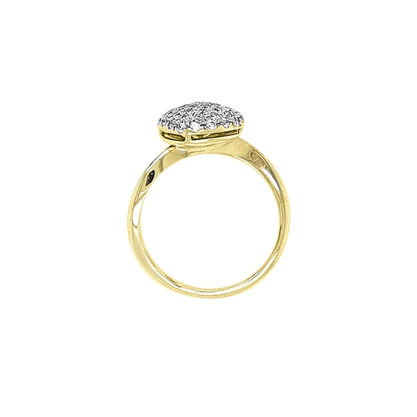 Nhẫn vàng đính đá zircon
