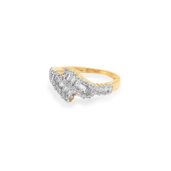 Nhẫn vàng đính đá zircon