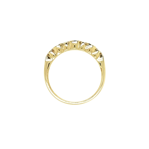 Nhẫn vàng đính đá zircon