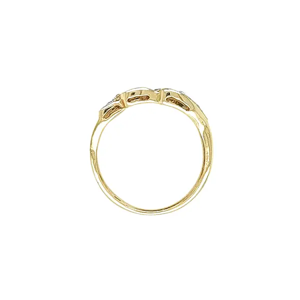 Nhẫn vàng đính đá zircon