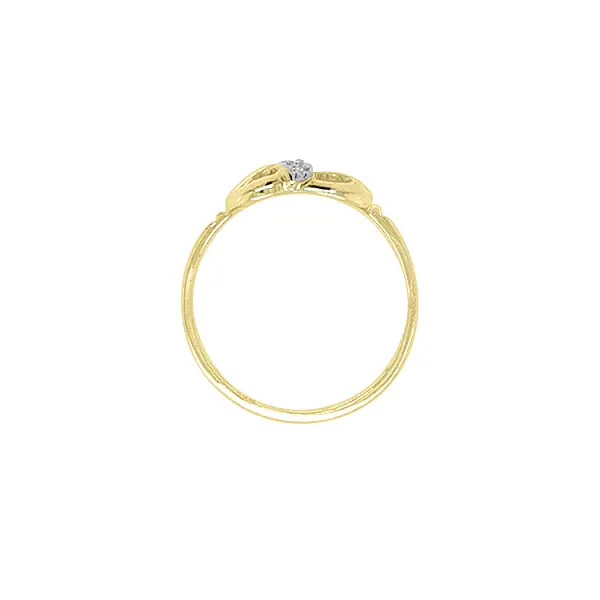 Nhẫn vàng đính đá zircon