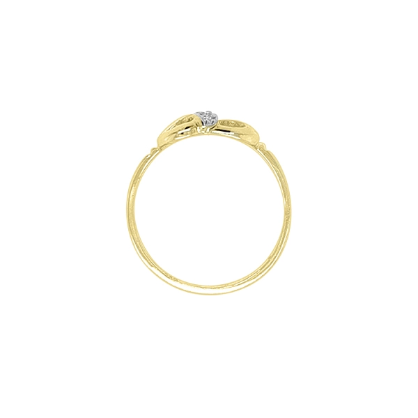 Nhẫn vàng đính đá zircon