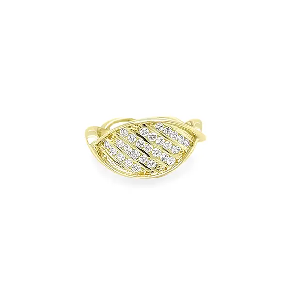 Nhẫn vàng đính đá zircon
