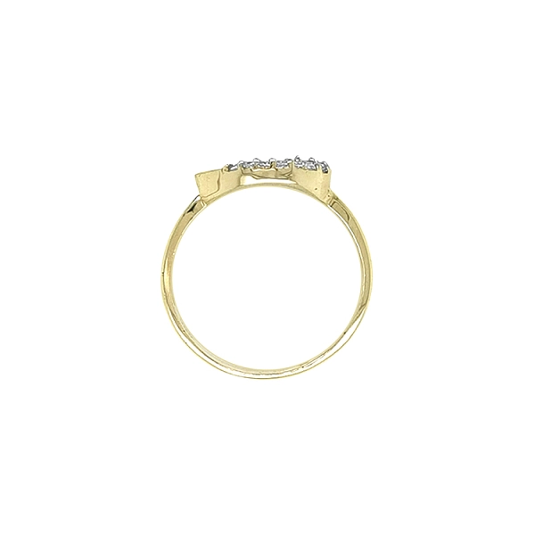Nhẫn vàng đính đá zircon