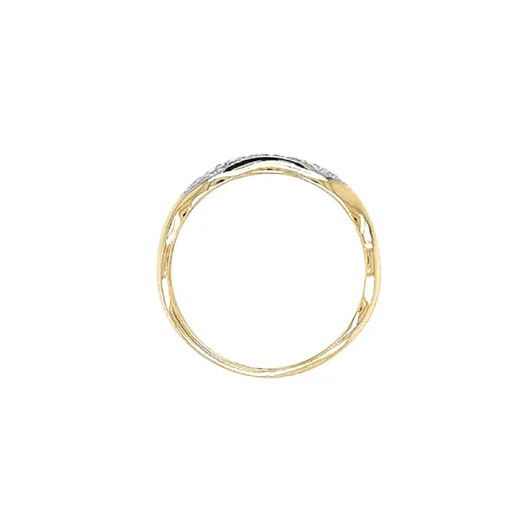 Nhẫn vàng đính đá zircon