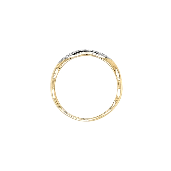Nhẫn vàng đính đá zircon