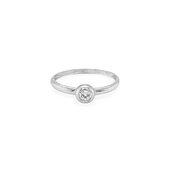 Nhẫn vàng đính đá zircon