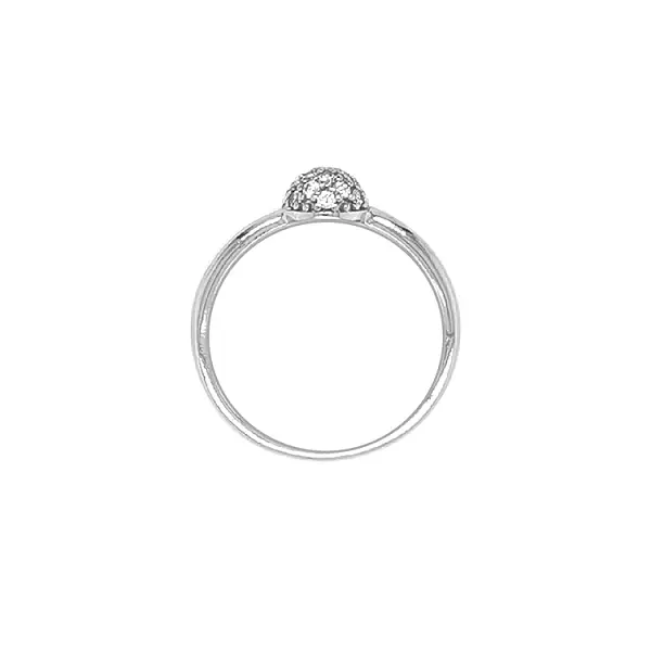 Nhẫn vàng đính đá zircon