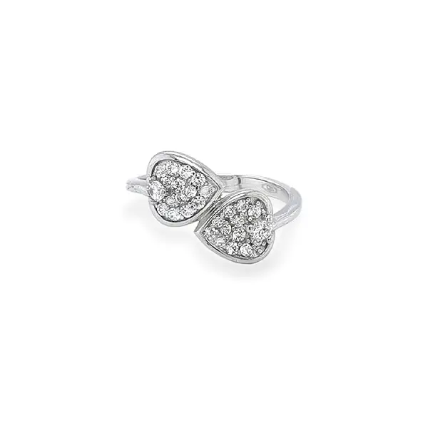 Nhẫn vàng đính đá zircon