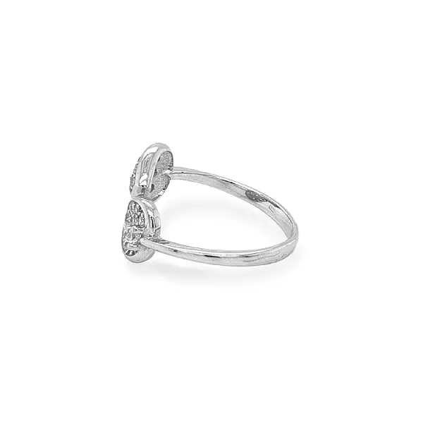 Nhẫn vàng đính đá zircon