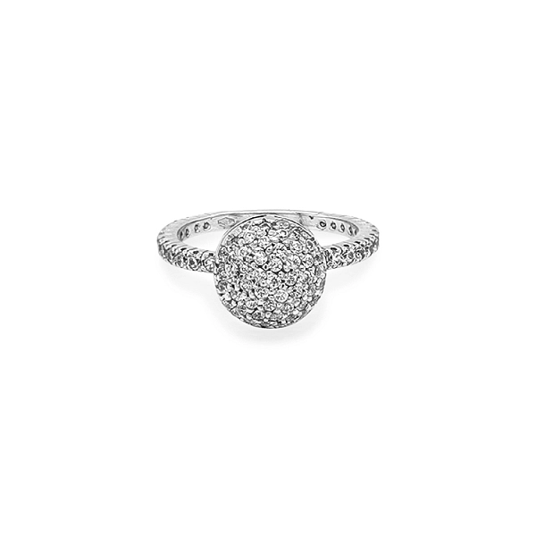 Nhẫn vàng đính đá zircon