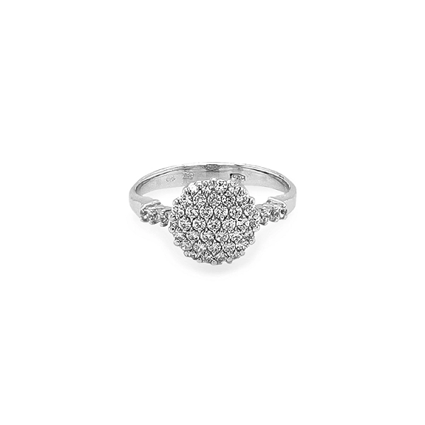 Nhẫn vàng đính đá zircon