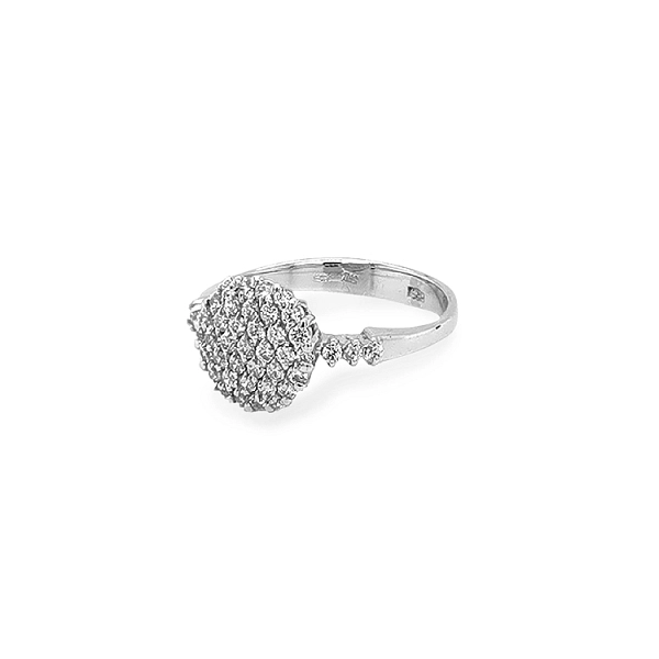 Nhẫn vàng đính đá zircon