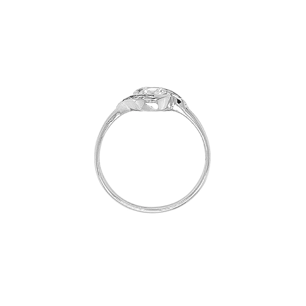Nhẫn vàng đính đá zircon