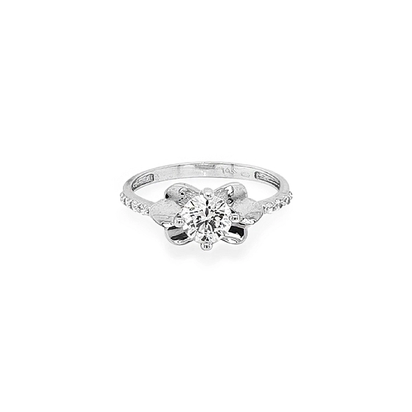 Nhẫn vàng đính đá zircon