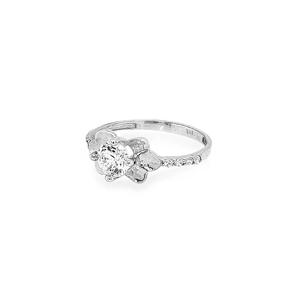 Nhẫn vàng đính đá zircon