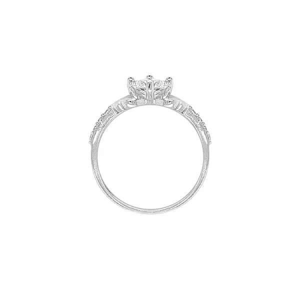 Nhẫn vàng đính đá zircon