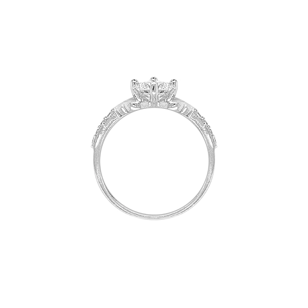 Nhẫn vàng đính đá zircon