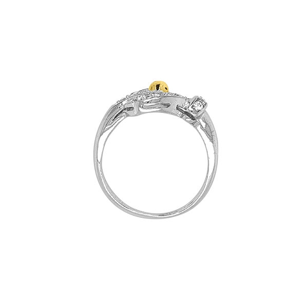 Nhẫn vàng đính đá zircon