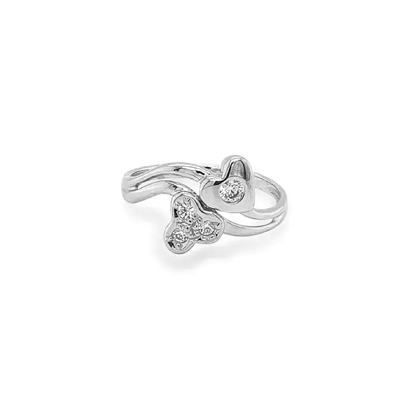 Nhẫn vàng đính đá zircon