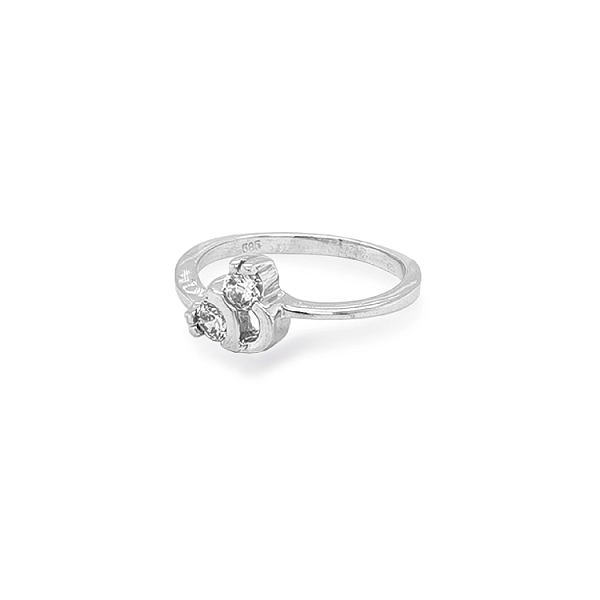Nhẫn vàng đính đá zircon