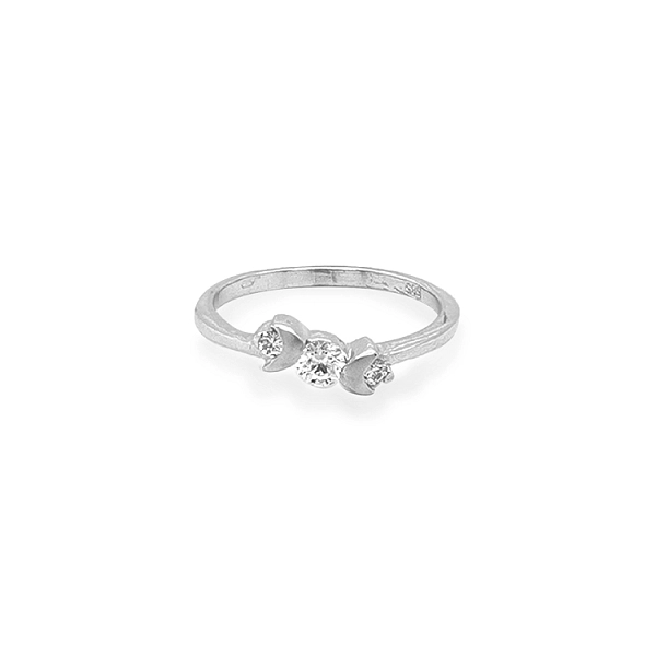 Nhẫn vàng đính đá zircon