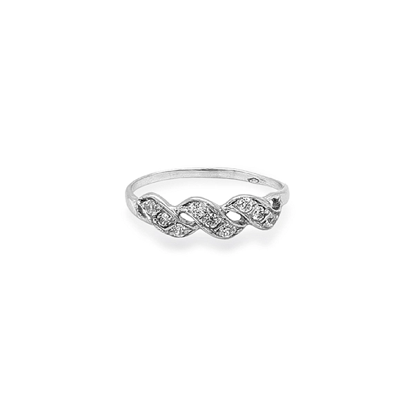 Nhẫn vàng đính đá zircon
