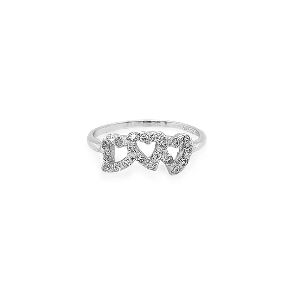 Nhẫn vàng đính đá zircon