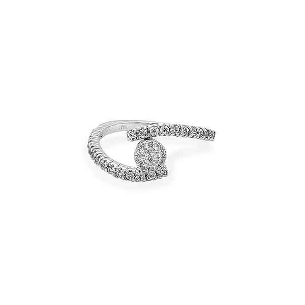 Nhẫn vàng đính đá zircon