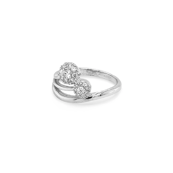 Nhẫn vàng đính đá zircon