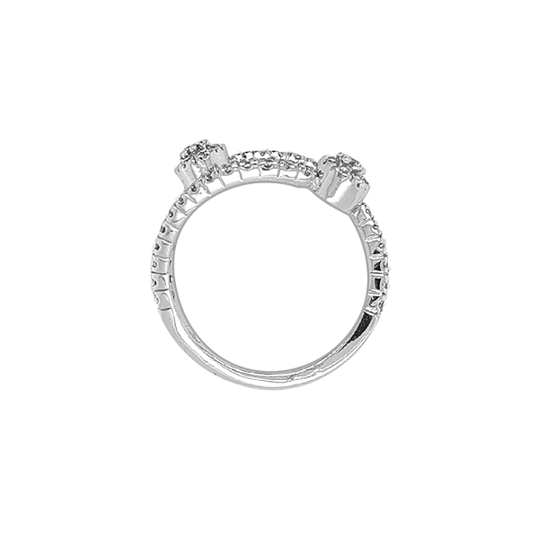 Nhẫn vàng đính đá zircon