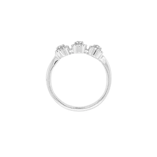 Nhẫn vàng đính đá zircon