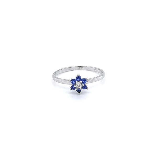Nhẫn bạch kim sapphire