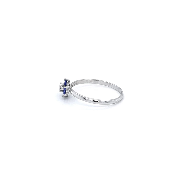 Nhẫn bạch kim sapphire