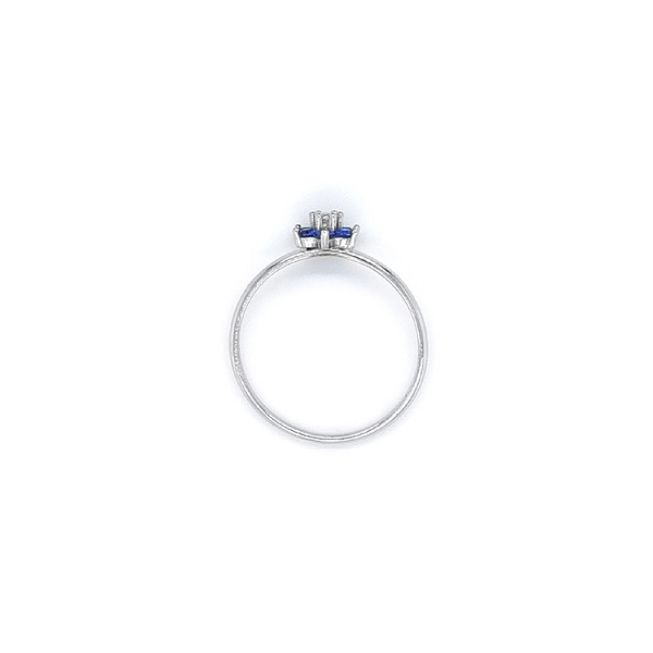Nhẫn bạch kim sapphire