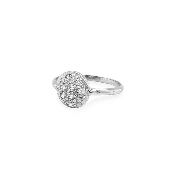 Nhẫn vàng đính đá zircon